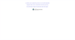 Desktop Screenshot of cmiam-tramites.mrecic.gov.ar