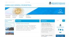 Desktop Screenshot of cmrea.mrecic.gov.ar