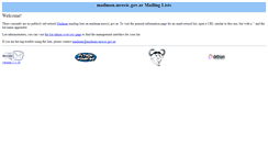 Desktop Screenshot of mailman.mrecic.gov.ar