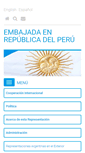 Mobile Screenshot of eperu.mrecic.gov.ar